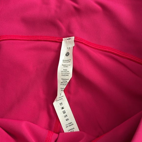 NWT Swift Speed High-Rise TIght 28" in Sonic Pink Size 12 - Picture 13 of 13